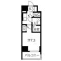 名古屋市中区 松原２丁目（大須観音駅） 2階 １Kの間取り図