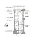 レックスガーデン神楽坂北町 ６０２ １Kの間取り図