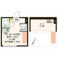 ウェリナ東十条 １０２ ワンルームの間取り図