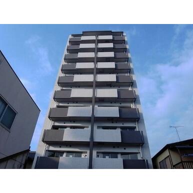 外観　オートロック付　防犯カメラ付