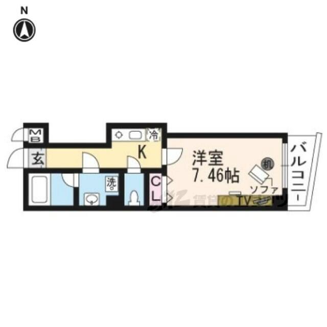アットホーム エリッツ四条河原町ビル ７０２ １ｋ 提供元 株 エリッツ 四条河原町店 京都市下京区の賃貸マンション