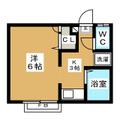世田谷区 松原１丁目（明大前駅） 2階 １Kの間取り図