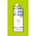 エステムコート心斎橋ＥＡＳＴエリジオン 10階 １Kの間取り図