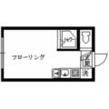 新宿区 百人町２丁目（大久保駅） 1階 ワンルームの間取り図
