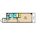 みおつくし江戸堀 6階 １Kの間取り図
