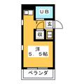 ドムス西早稲田 ２０３ ワンルームの間取り図
