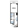 江東区 清澄２丁目（清澄白河駅） 4階 １Kの間取り図