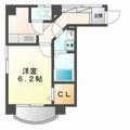 レジデンス石井 ２０１ １Kの間取り図