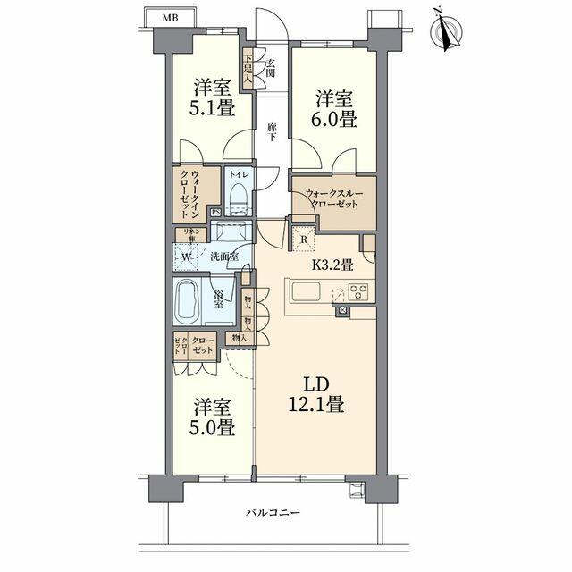 ウエリス仙川調布の森 2階 ３ｌｄｋ 調布市の中古マンション アットホーム マンション購入の情報
