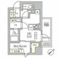 ＡＲＫＭＡＲＫ大塚 ３０１ １DKの間取り図