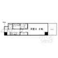 ＥＳＣＡＳＡ京都西陣 １０７ １Kの間取り図
