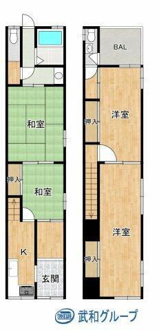 4-chome, Omiya, Asahi-ku, Osaka City (near Senbayashi-Omiya Station) 2-story building, 4K &mdash; photo 1