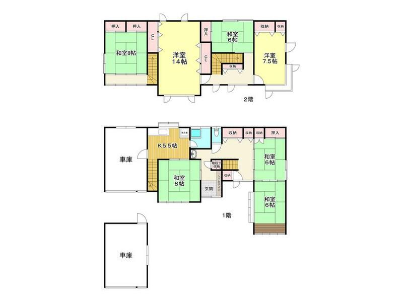 Aomori-shi, Namioka Ooaza Sugisawa Aza Yamamoto (Namioka Station) 2F 7K

5.5 million yen
