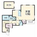 Ｌｉｍｏｎｅ　Ｃｏｌｌｉｎａ ２０３ ワンルームの間取り図