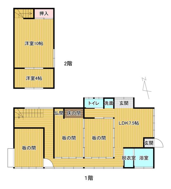 detached 串間市大字西方