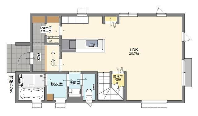 大分市 横塚２丁目（坂ノ市駅） 2階建 ４ＬＤＫ