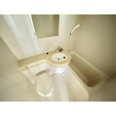 お掃除簡単！ユニットバス