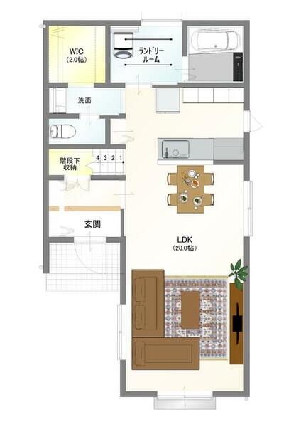 大分市 横塚２丁目（坂ノ市駅） 2階建 ３ＳＬＤＫ