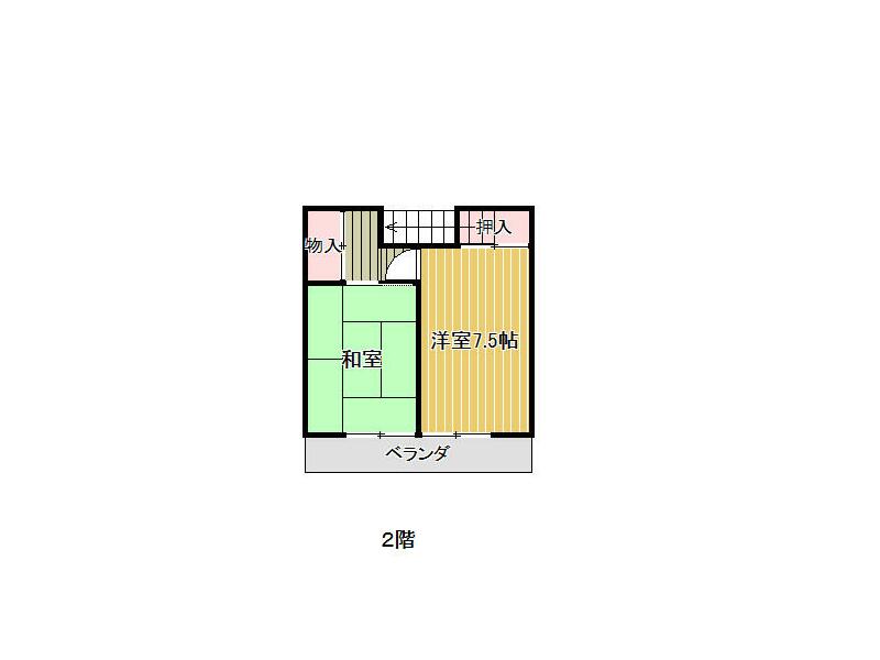 2-story, 5DK in Minami Danchi 2-chome, Ōi District (Wakasa Takahama Station)