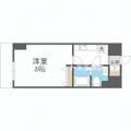 大阪市阿倍野区 松崎町２丁目（天王寺駅） 6階 １Kの間取り図