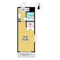 篠原ドミトリー 2階 １Kの間取り図