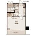 横浜市港北区 新横浜１丁目（新横浜駅） 3階 １Kの間取り図