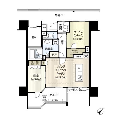 マンションノート クレアホームズ千葉パークフィールズの賃貸物件