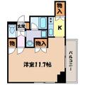 カスタリア栄 3階 ワンルームの間取り図