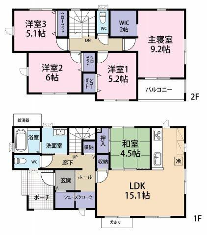 アットホーム 仙台市太白区 東郡山２丁目 長町駅 2階建 ５ｌｄｋ 仙台市太白区の新築一戸建て 提供元 株 グランドアーク 一軒家 家の購入