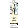 名古屋市西区 名西１丁目（東枇杷島駅） 1階 １Kの間取り図