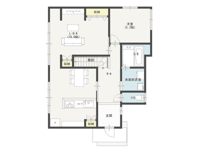 Toyoda, Higashi-ku, Okayama City (near Saidaiji Station) 2-story building, 3LDK &mdash; photo 1