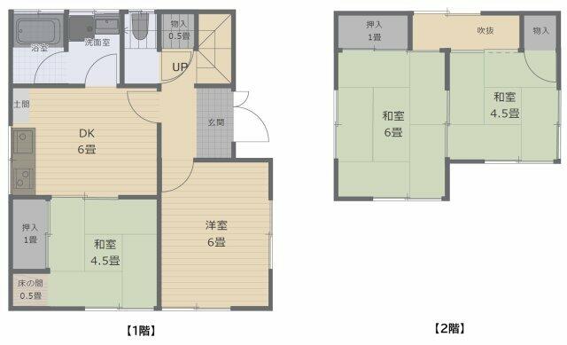 detached 徳島市八万町宮ノ谷