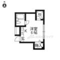 グランタック千本 ４０３ １Kの間取り図