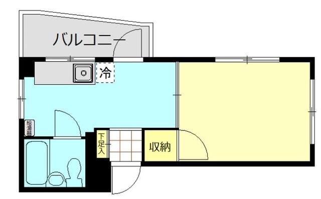 アットホーム】井村ビル 3階 1K（提供元：ソレイユ代々木店