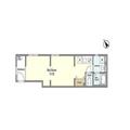 Ｔｈｅ　Ｒｅｓｉｄｅｎｃｅ　文京本郷 １０１ ワンルームの間取り図