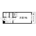 ヒューマンハイツ ２０７ １Kの間取り図