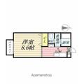 プラッツ２１　Ｂ棟 １０５ １Kの間取り図