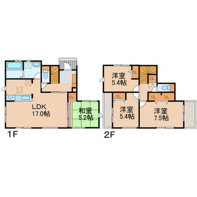 アットホーム 岩国市 中津町１丁目 西岩国駅 2階建 ４ｌｄｋ 岩国市の新築一戸建て 提供元 ピタットハウス岩国店 株 みらいとホーム 一軒家 家の購入