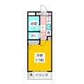 ロイヤルマンション柳沢 ３１７ １Kの間取り図