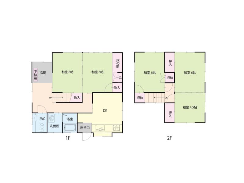 Takayama City, Midorigaoka 1-chome (Takayama Station) 2-story 5DK