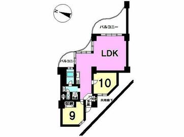 ゆう アットホーム】セバーグ由良 マンション13階部分／14階建 13