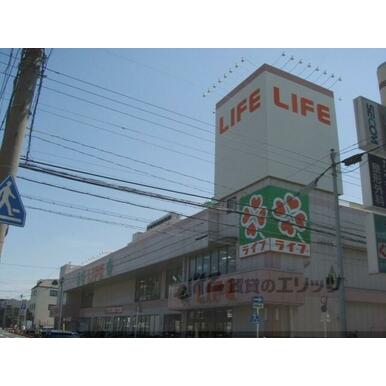 ライフ 壬生店 距離:520m
