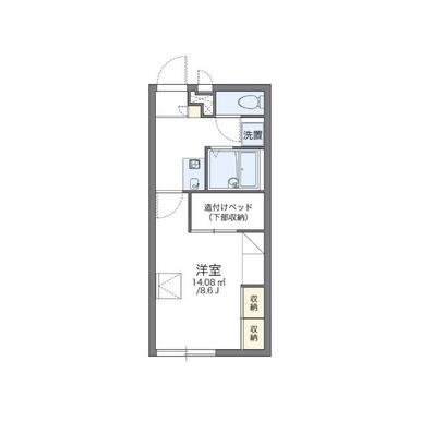 代表的な間取のため実際の間取とは異なる場合があります