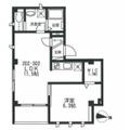 Ｒａｆｆｉｎｅ本郷 ２０２ １Kの間取り図