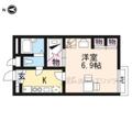 レオパレス瀬田川 １０１ １Kの間取り図