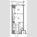 Ｓ－ＲＥＳＩＤＥＮＣＥ新宿御苑 ６０３ １DKの間取り図