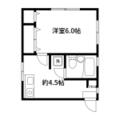 墨田区 緑１丁目（両国駅） 1階 １DKの間取り図