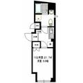 ｂ’ＣＡＳＡ　Ｔａｂａｔａ 1階 １Kの間取り図