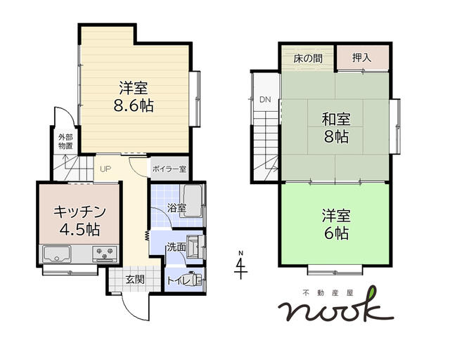 detached 上北郡七戸町字七戸