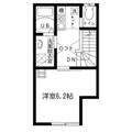 グランレイム神楽坂 ２０３ １Kの間取り図